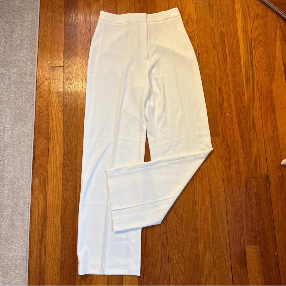 H&M Classic White Women's Trousers